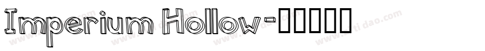 Imperium Hollow字体转换